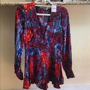 Free People Floral Romper